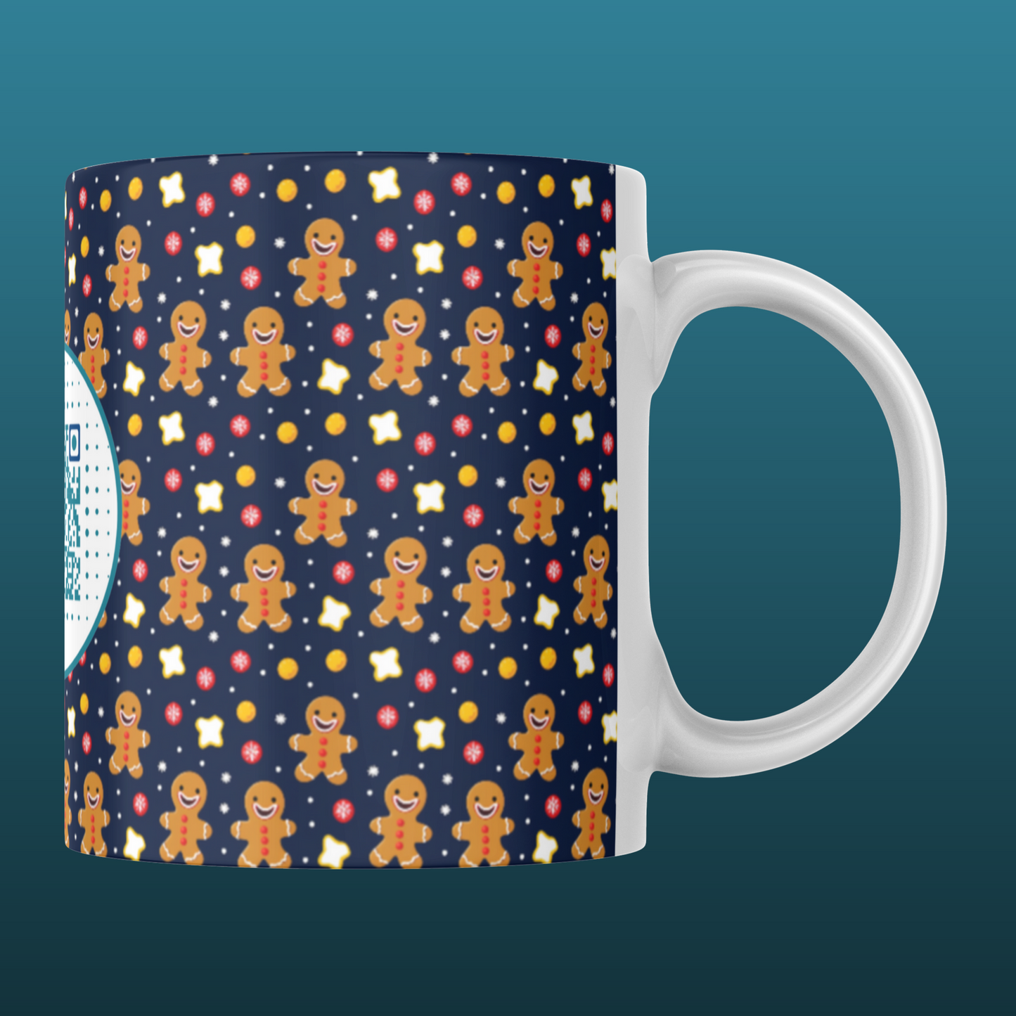 Caneca Gingerbread Pattern