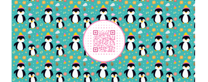 Caneca Penguin Pattern