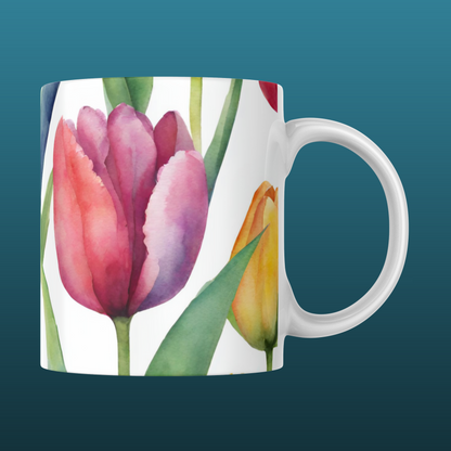 Gesneriana Tulip Flower Mug