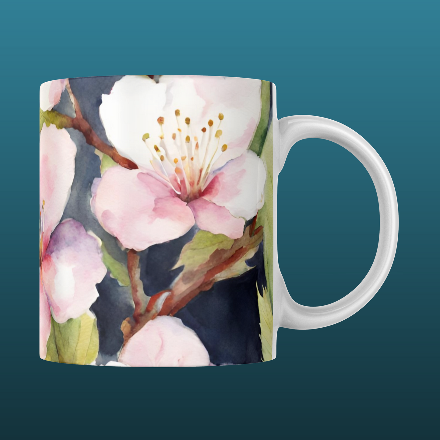 Prunus Cerasifera Flower Mug