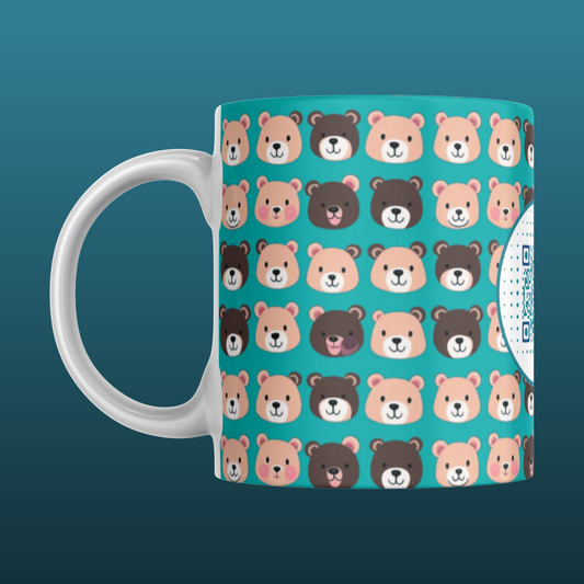 Bear Pattern Mug