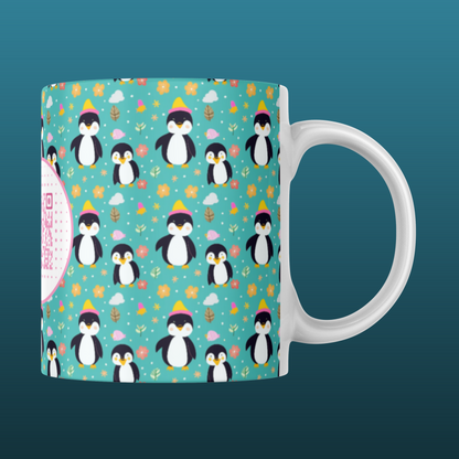Penguin Pattern Mug