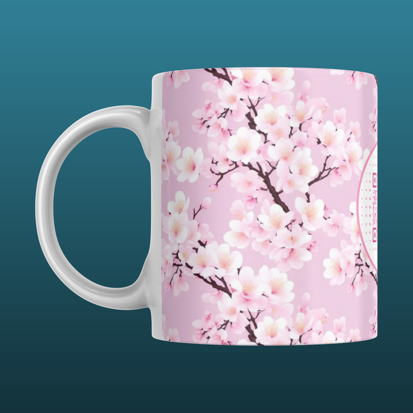 Prunus Dulcis Pattern Mug