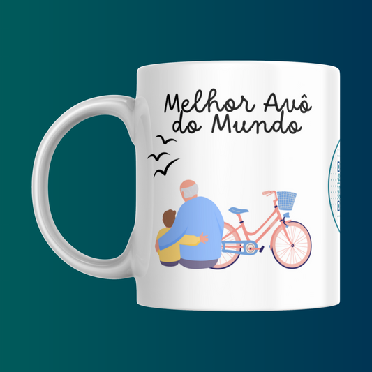 Best Grandfather in the World Personalized Mug